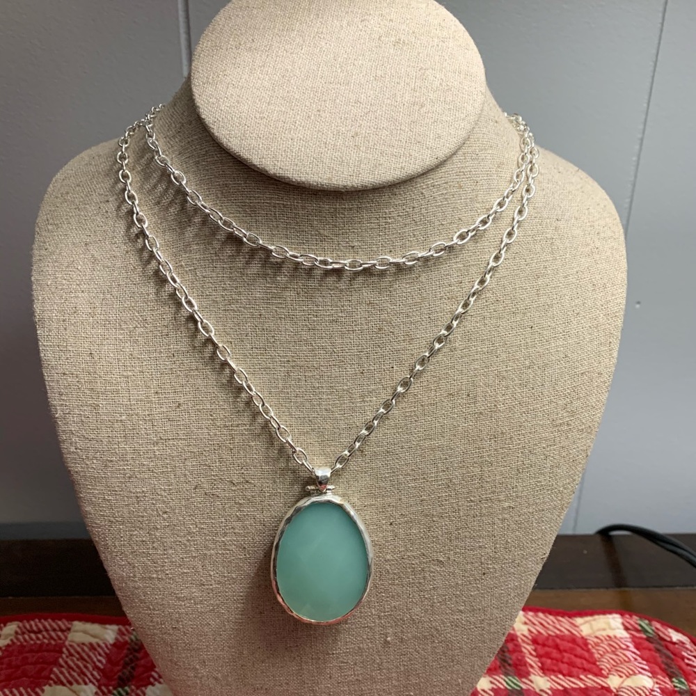 Stella & Dot Reversible Sanibel Necklace with box